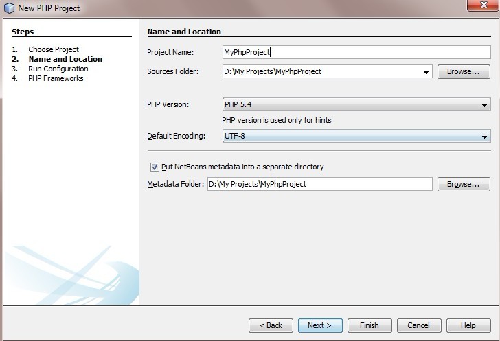netbeanscreatephpproject1